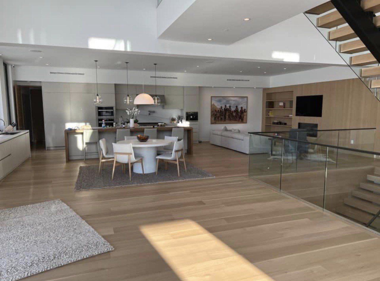 Open kitchen and interior renovation